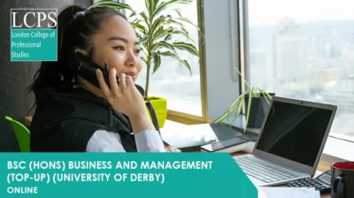 BSc (Hons) Business and Management Top-Up University of Derby