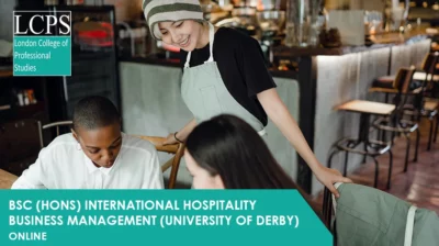 BSc (Hons) International Hospitality Business Management University of Derby