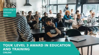 TQUK Level 3 Award in Education and Training