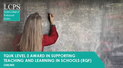 TQUK Level 3 Award in Supporting Teaching and Learning in Schools