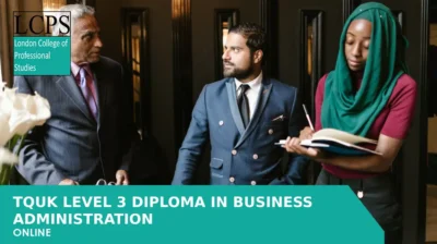TQUK Level 3 Diploma in Business Administration