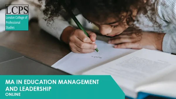 MA in Education Management and Leadership 12 Months