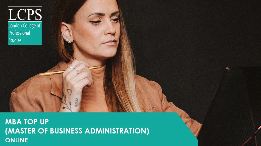 MBA Top up (Master of Business Administration)