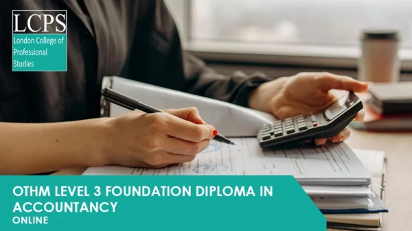 OTHM Level 3 Foundation Diploma in Accountancy