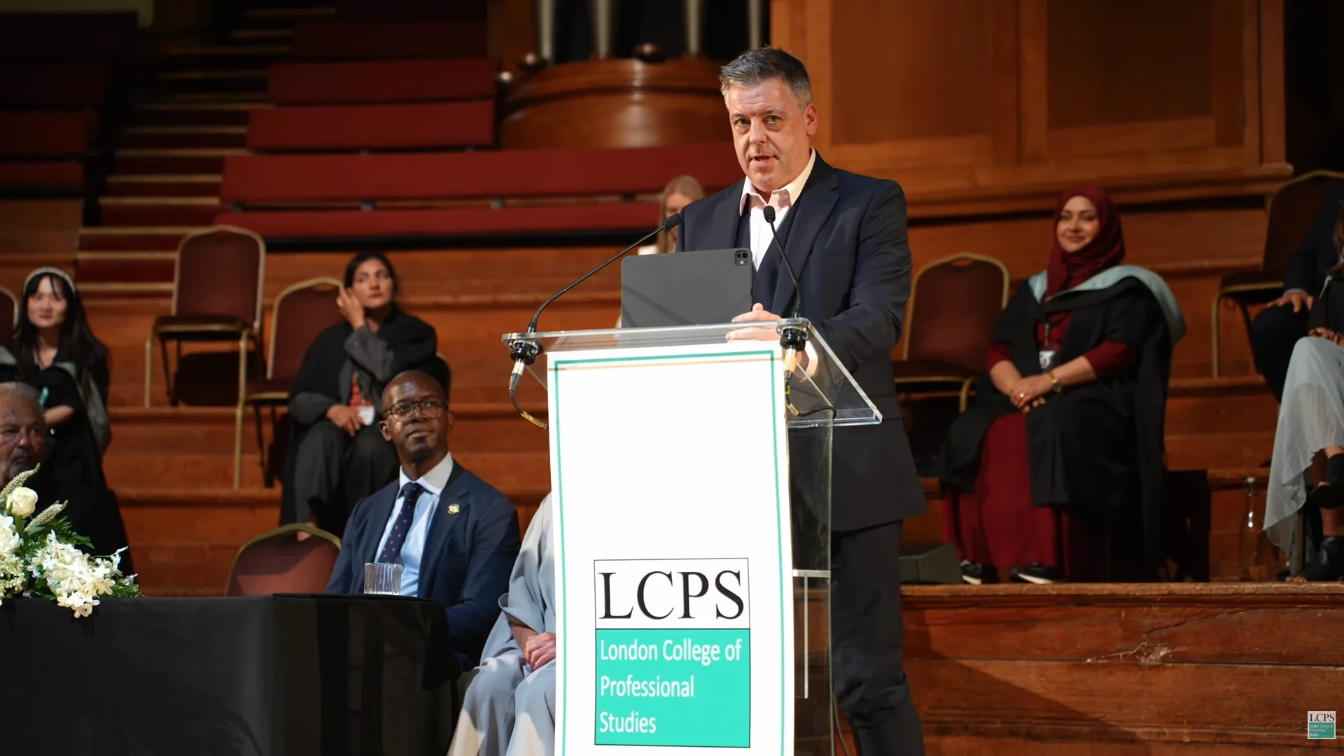 TQUK Representative Paul Eaton Speaks at LCPS Graduation 2026